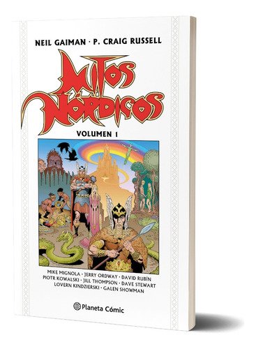 Mitos Nórdicos Nº 01/03 De Neil Gaiman - Planeta Comics Arg