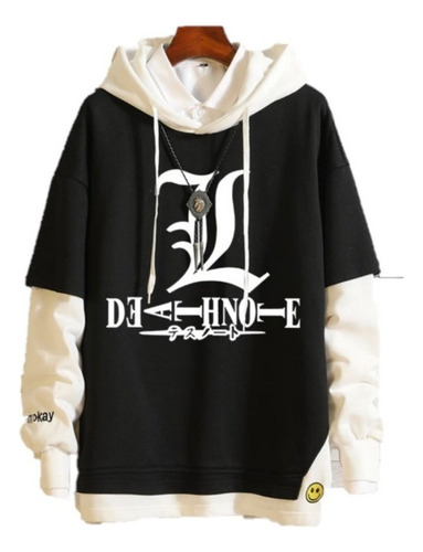 Sudaderas Pullover Anime Death Note Primavera Y Otoño