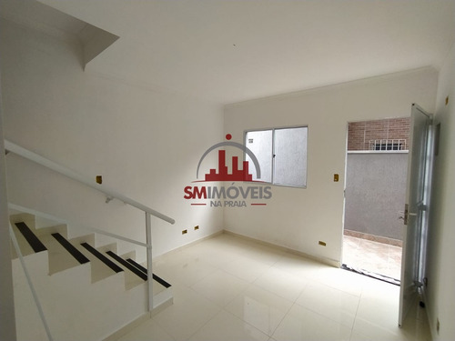 Imagem 1 de 13 de Sobrado Em Condomínio Com 2 Dormitórios No Melvi Praia Grande - So00191 - 69220702