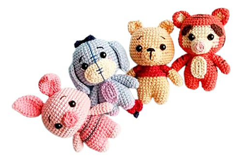 Patron Winnie Pooh & Sus Amigos Amigurumi Crochet