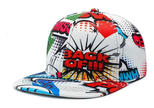 Jockey Gorra Snapback Graffiti Cómics Unisex