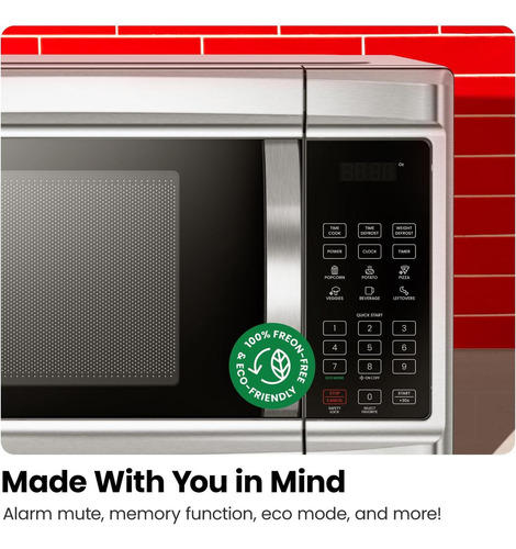 Horno Microondas Para Encimera Chefman, 1,3 Pies Cúbicos. Pi