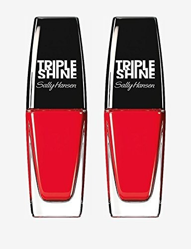 Esmalte De Uñas - Sally Hansen Triple Shine Nail Polish, Red