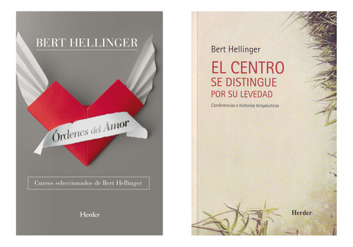 Ordenes Del Amor + Centro Se Distingue - Hellinger 2 Libros 