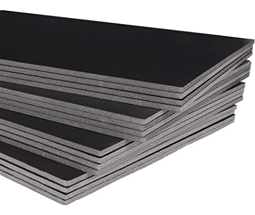20 Pack 11x14 Inch Black Foam Boards, Foam Core Backing...