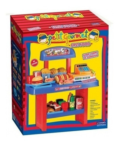 Imagen 1 de 6 de Juego Comida Petit Gourmet Comidas Rapidas Lionels