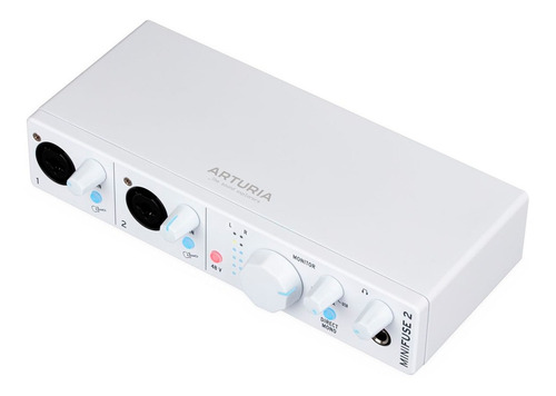 Imagen 6 de 6 de Placa Interfaz De Audio Usb Arturia Minifuse 2 White Color Blanco
