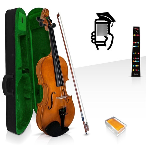 Divarius MV012W violín 4/4 estudiante color mate