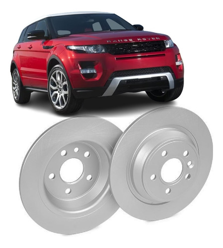 Disco Freio Primium Par Trs Sold R R Evoque L538 2011...