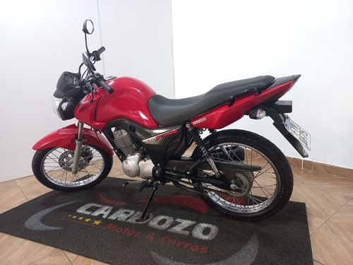 Imagem 6 de 10 de Honda Cg 125 Fan Ks 2014 Vermelha