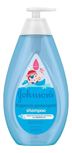  Shampoo Johnson Baby Fragancia Prolongada 750ml
