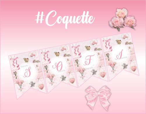 Kit Imprimible Express Personalizado - Coquette #1