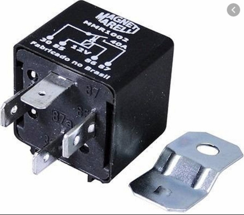 Rele Auxiliar C/ Supurte Universal40a 4 Terminais 12v