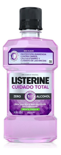 Enjuague Bucal Listerine Cuidado Total Zero X 500ml