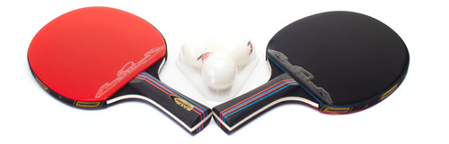 Raquetas Ping Pong Set + 3 Pelotas