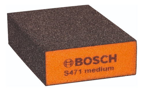 Imagen 2 de 5 de Esponja Abrasiva Taco Bosch Pack X 10 Grano Medio