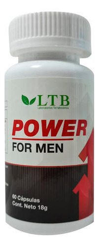 Potenciador Masculino Power For Men Suplemento Natural 60 Un