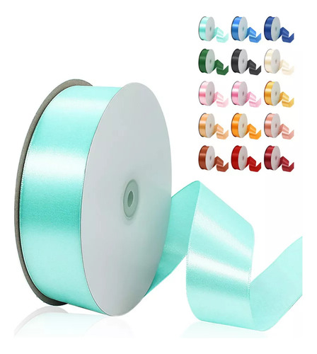 Mz Rollo De Cinta De Satén Nmd De Ancho, 4 Cm, 91 Metros,