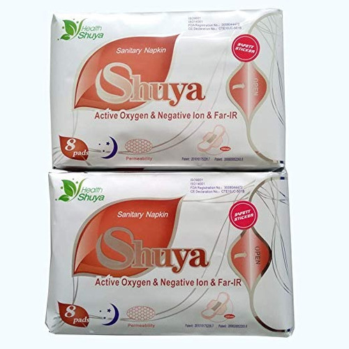 Shuya Super Largo Durante La Noche Maxi Pad Para Mujer Con A