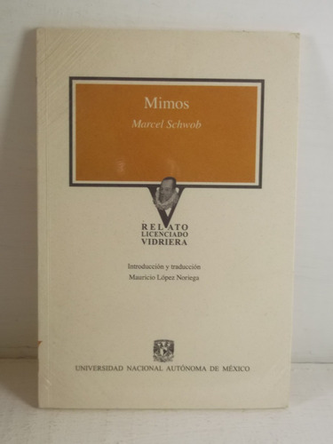 Mimos Marcel Schwob Libro