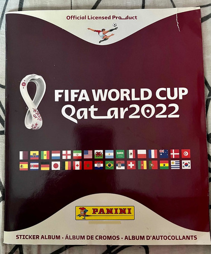 Panini Qatar 2022.edición Usa. Stickers Fondo Azul.completo.