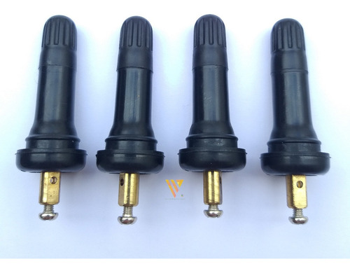 4 Válvula Bico Sensor Tpms Roda Pneu Onix Spin Prisma S10