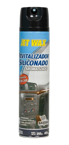 Silicona Perfumada New Car Multiuso Revitalizador Jet Wax