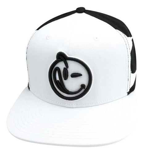Jockey Snapback Yums Visera Plana Flow N Go Black-white