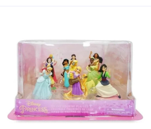 Disney Store Set De Figuras Princesas Deluxe