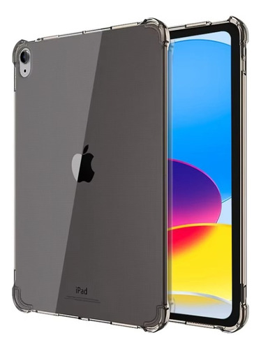 Funda Silicon Tpu Para Ipad 10th 11th A2696 A3354 Flexible Transparente