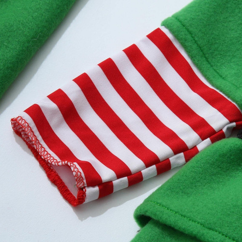 Conjunto De Disfraz De Elfo De Navidad Para Niños, Disfraz