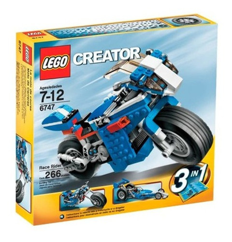 Lego Creator Race Rider Motocicleta O Dragster.