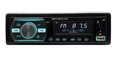 Reproductor Carro Bluetooth Estéreo Mp3 Sd Usb Radio Control