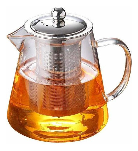 Tetera De Cristal Con Infuser Del Pote Del Té 950ml / 32 Oz