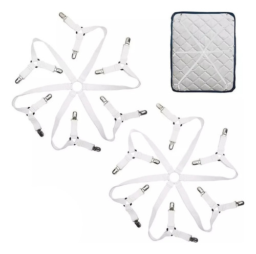 A Clips Sujeta Sujetadores For Sábanas Cama Elasticos 2 Set