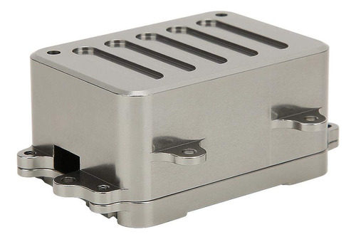 1/10 Rc Metal Esc Receptor Caja Accesorio Compatible Con Scx