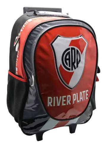 Mochila Cresko Con Carro River Escudo 18 Pulgadas (ri386)