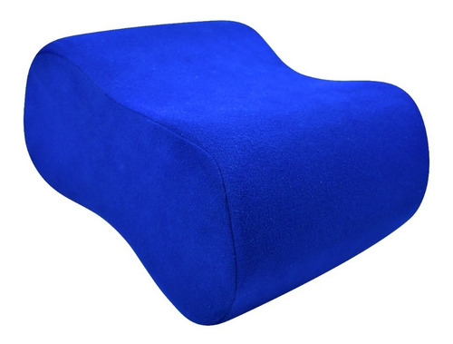 Almohada Ortopedica De Espuma Para Entrepiernas Color Azul