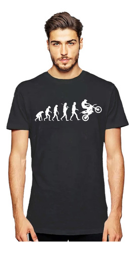 Polera Motociclismo Evolution Hombre Fan Moto