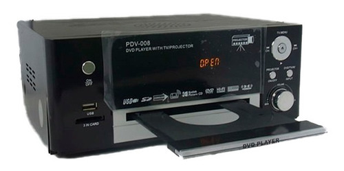 Proyector 18-100  Multimedia C/reproductor Dvd - Tecsys