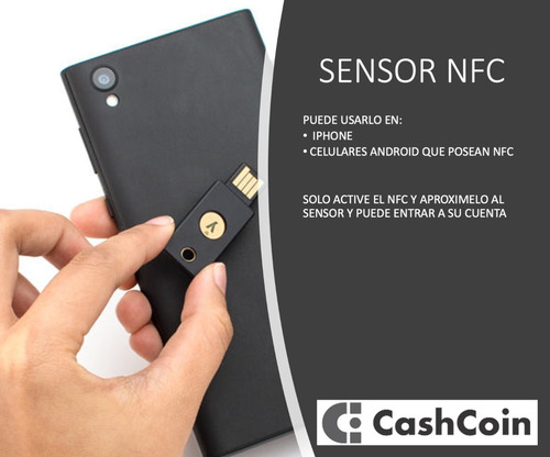 Imagen 5 de 10 de Yubico Yubikey 5 Nfc Two Factor Usb And Nfc En Stock