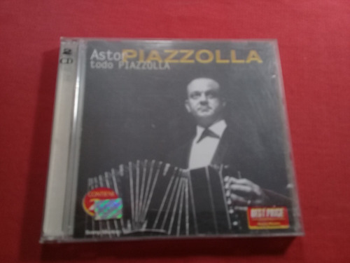 Astor Piazzolla - Todo Piazzolla Cd Doble   - Ind Arg A62