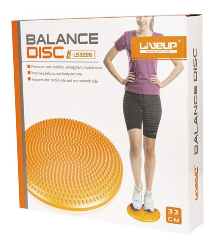 Disco De Equilíbrio Inflável Pro - Balance Cushion Com Bomba