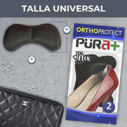 Imagen 4 de 5 de Protector Talón Tacones Zapatos Incomodos Pura+