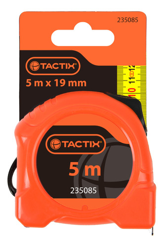 Huincha De Medir Tactix 5 Metros X 19 Mm