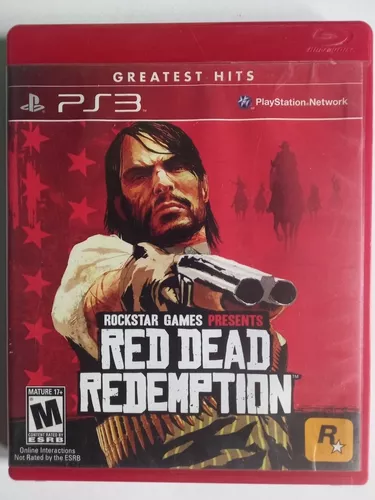 Red Dead Redemption ps3 mídia física original - Escorrega o Preço