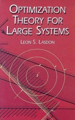 Libro Optimization Theory For Large Syste - Leon S. Lasdon