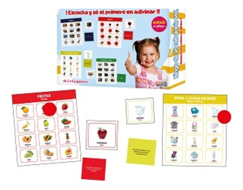 Bingo De Vocabulario - Juego Didáctico Vía Aprende