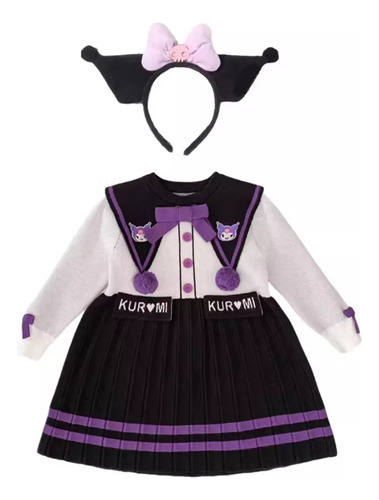 Vestido Sanrio Kuromi 2024, Nuevo Vestido De Fiesta De Cumpl