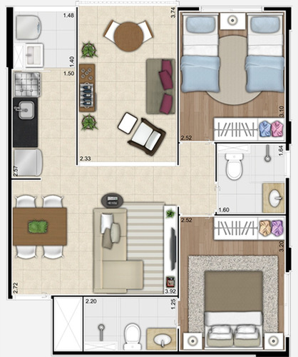 Imagem 21 de 21 de Apartamento - Ap10796 - 69559415